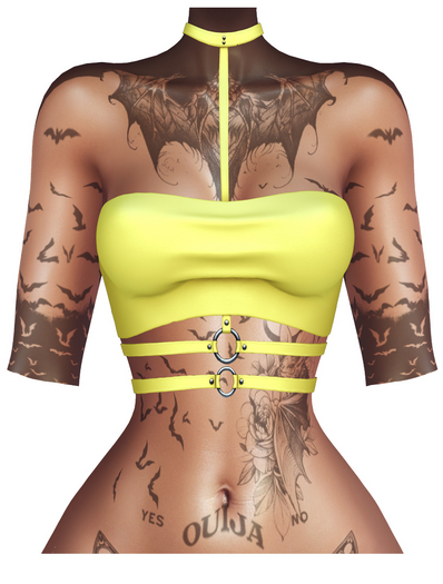 Limited Addiction - Polly Top - Yellow