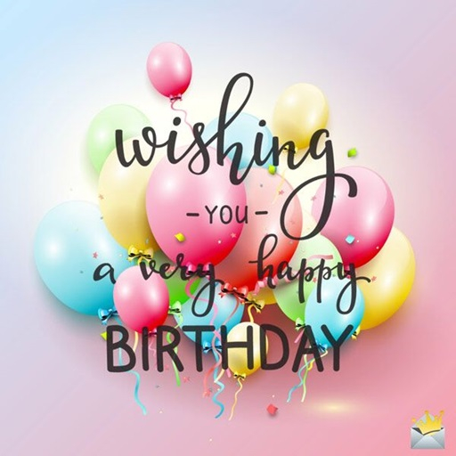 happy birthday balloons