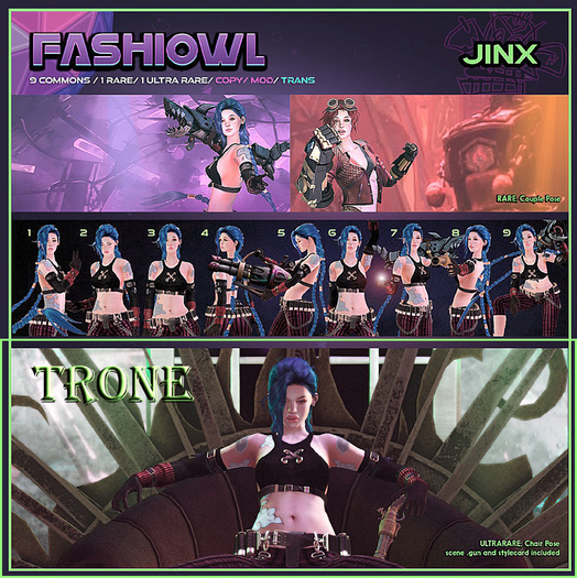 11. Fashiowl - Jinx - ULTRA RARE