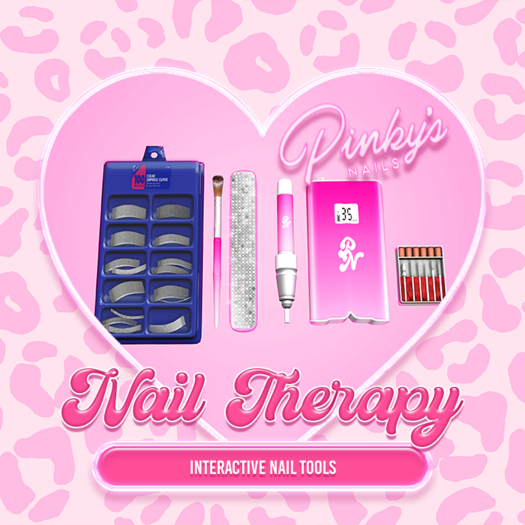 !! Pinky's Nails !! Nail Therapy (Nail Tip Application)