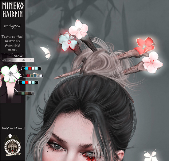 Badwolf - Mineko Hairpin
