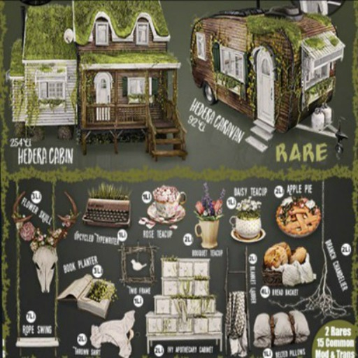 dust bunny . wanderlust . hedera cabin RARE