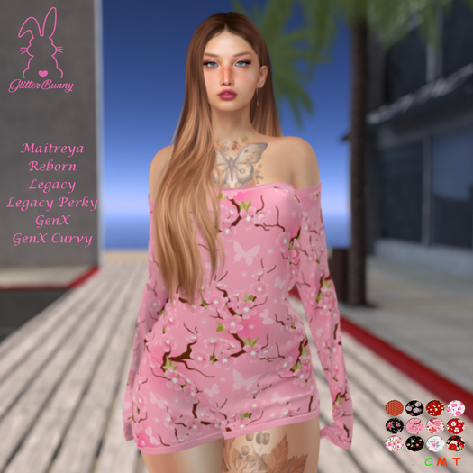*Glitter Bunny* Kumiko Dress Asian 