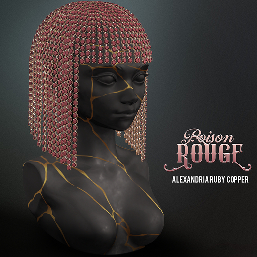 POISON ROUGE Alexandria Ruby Copper