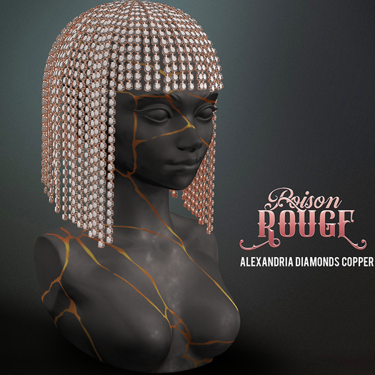 POISON ROUGE Alexandria Diamonds Copper