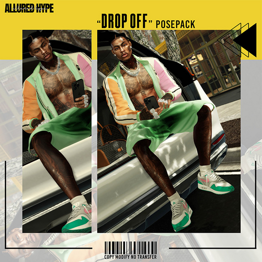 [allured hype]  Drop Off Posepack