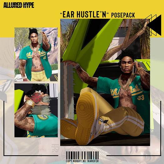 [allured hype] Ear Hustl'n Posepack