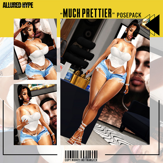 [allured hype]  Much Prettier Posepack