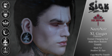 ~SickBoy~ NecroNoir XL Gauges UNPACKER