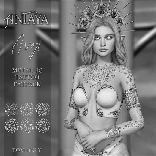 :: ANTAYA :: Metallic tattoo "Avgi" DEMO (wear)