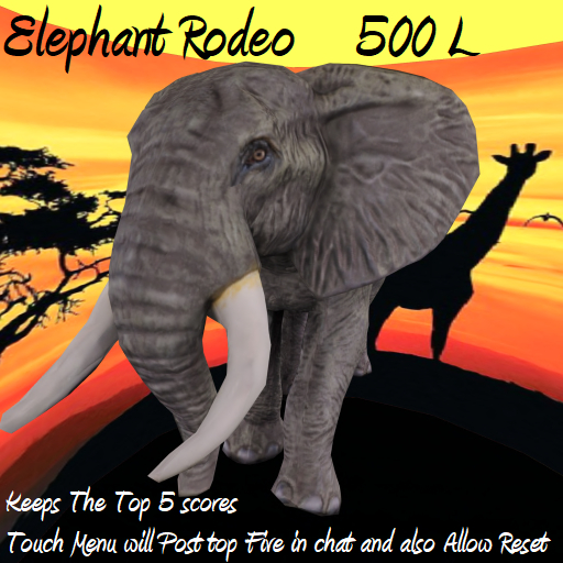 elephant Rodeo RIDE boxed