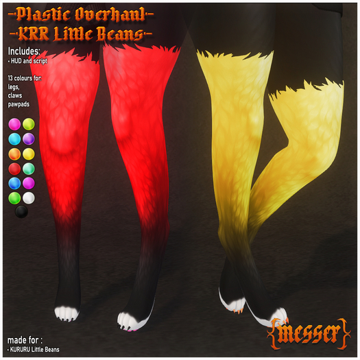 M! Little Beans - Plastic Overhaul | Texture Applier for KURURU Little Beans