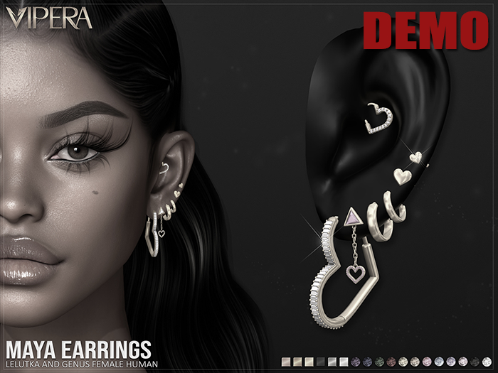 [VIPERA] DEMO Maya Earrings