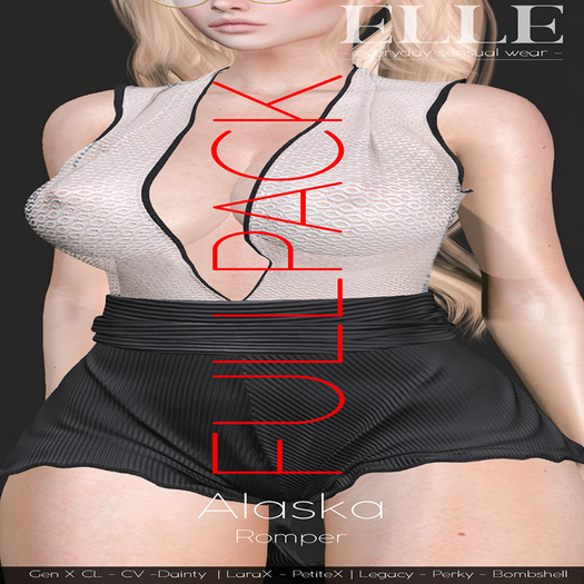 [ELLE] Alaska - Romper - FULLPACK -