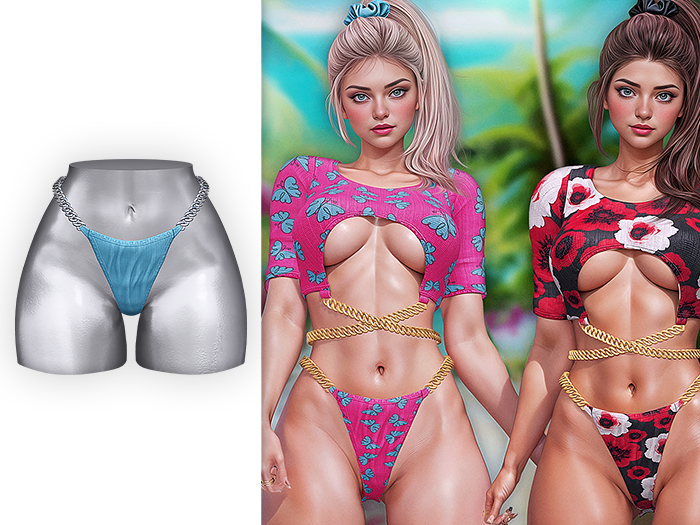 BONNICCI - Lilly Bottom (Light Blue)