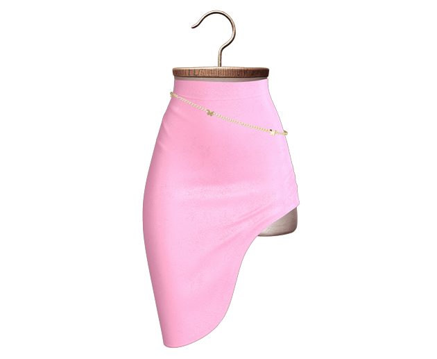 KYMILE - Patricia Skirt & Chain - Pink