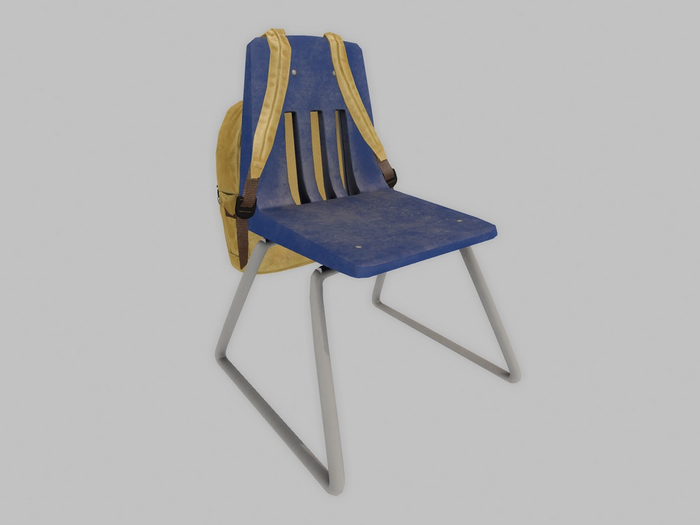 :DH: Wearable School Chair 