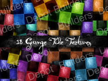 FULL PERM 18 Grunge Tile Textures