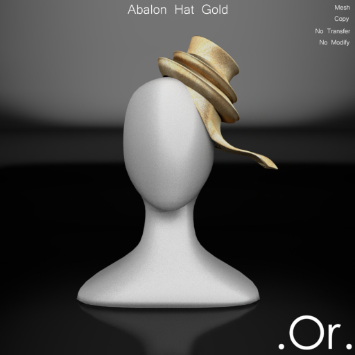 . Or . Abalon Hat Gold
