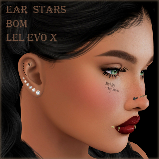 Ear Tattoo Stars / EvoX