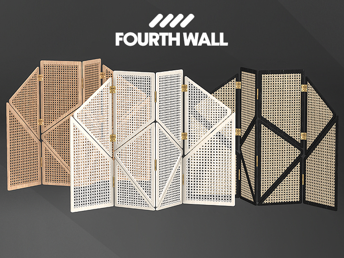 Fourth Wall / Milo Rattan Room Divider - Fatpack