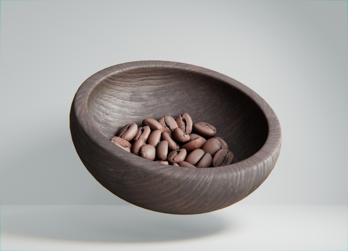 ZADIG. "Galleria" Bowl of Coffee Beans (add me)