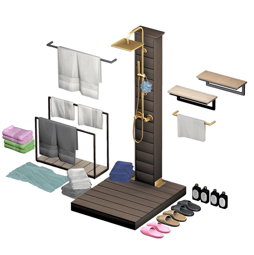 BackBone Open Air Shower - PG