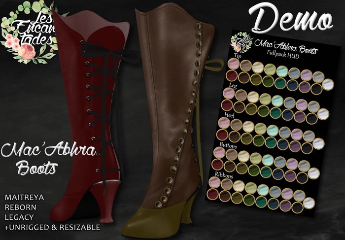 *LE* Mac'Abhra Boots DEMO