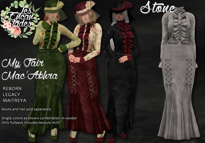 *LE* My Fair Mac'Abhra Stone - Edwardian set