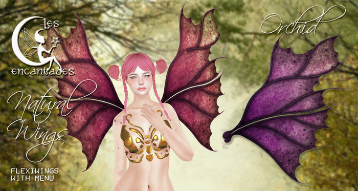 *LE* Natural Wings Orchid - Fairy Wings