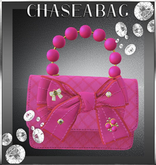 [CHASEABAG] Faberge' "Pink" Handbag
