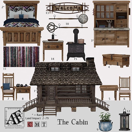 *AF* The Cabin - Full Set + SOI