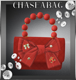 [CHASEABAG] Faberge' "Red" Handbag