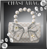 [CHASEABAG] Faberge' "White" Handbag