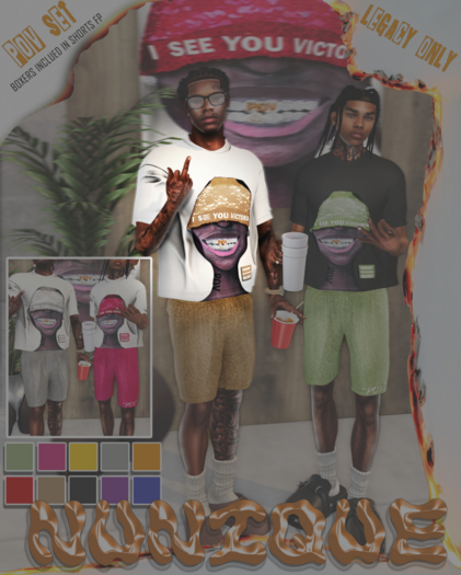 .NUNIQUE. White pov tee [fatpack] UPDATE