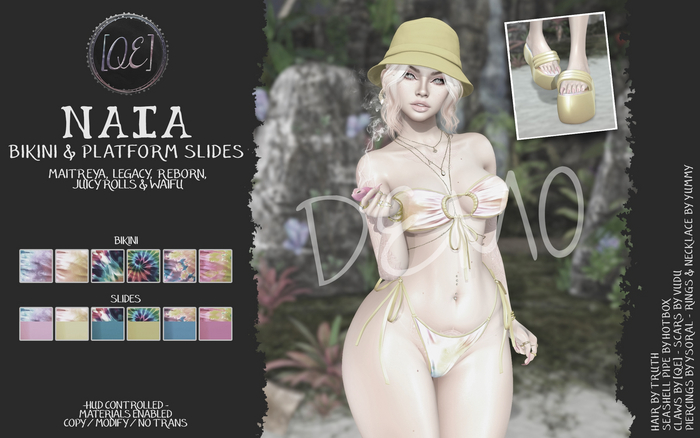 [QE] Naia Bikini Set -Tie Dye- DEMO