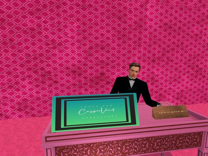Caspervend redelivery sign