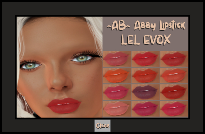 ~AB~ Abby Lipstick Demo Box