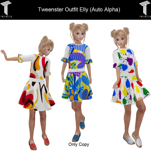 Tweenster Outfit Elly (Auto Alpha)