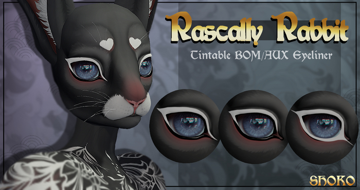 {Shoko} Rascally Rabbit // BOM + UNIVERSAL // Eyeliner