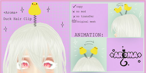 +Aroma+ - Duck Hair Clip