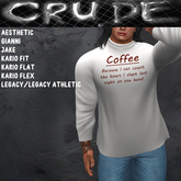 Coffee because I can count the number of hours of sleep I had on one hand Men's Turtle (MTN) <Wear Me>