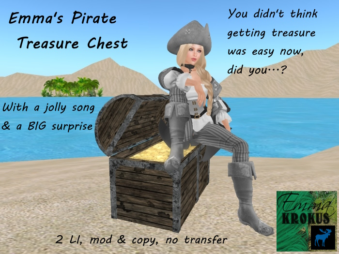 Emma's Pirate Treasure Chest