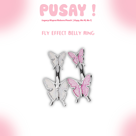 PUSAY Fly Effect Belly Ring 