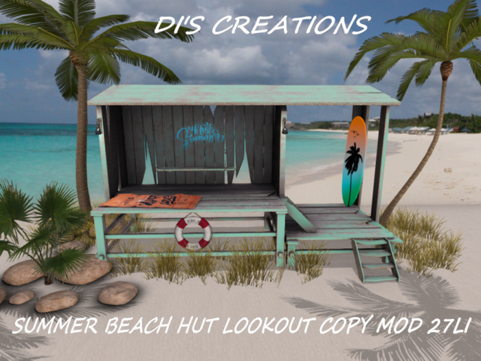 SUMMER BEACH HUT LOOKOUT