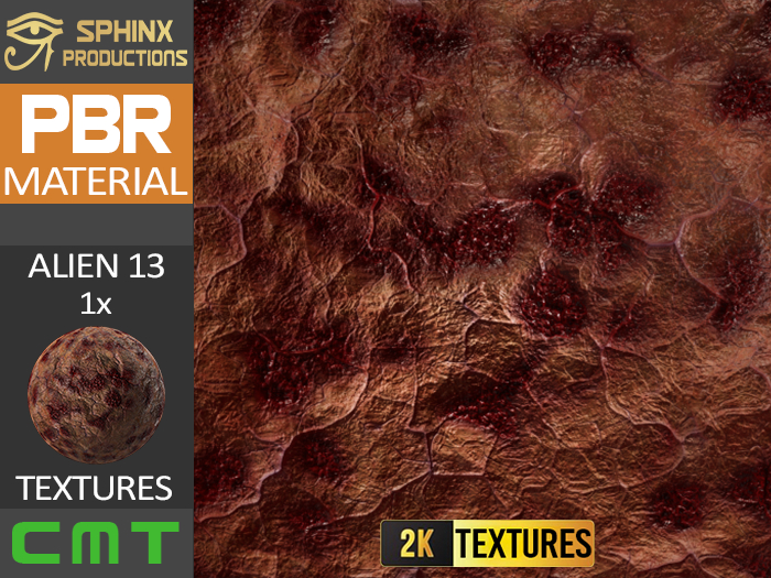 PBR MATERIAL - ALIEN 13