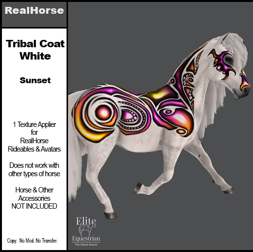 *E* RH Skin Applier Tribal White Sunset [Add & Click to Open]