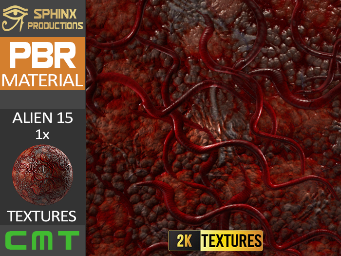 PBR MATERIAL - ALIEN 15