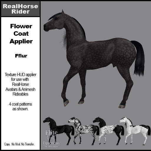 *E* RH Skin Applier Flower Coat Fflur [Add & Click to Open]