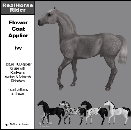 *E* RH Skin Applier Flower Coat Ivy [Add & Click to Open]